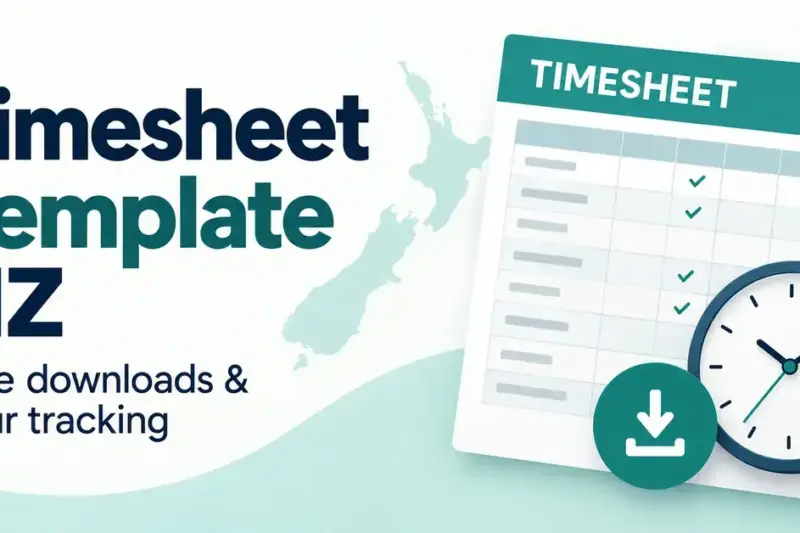 Timesheet Template NZ: Free Downloads and How to Track Hours
