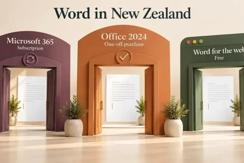 How to Download Microsoft Word in New Zealand: Editions, Pricing and Free Options