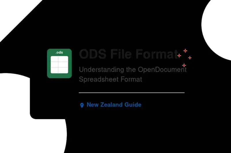 ODS File: Understanding the OpenDocument Spreadsheet Format in New Zealand
